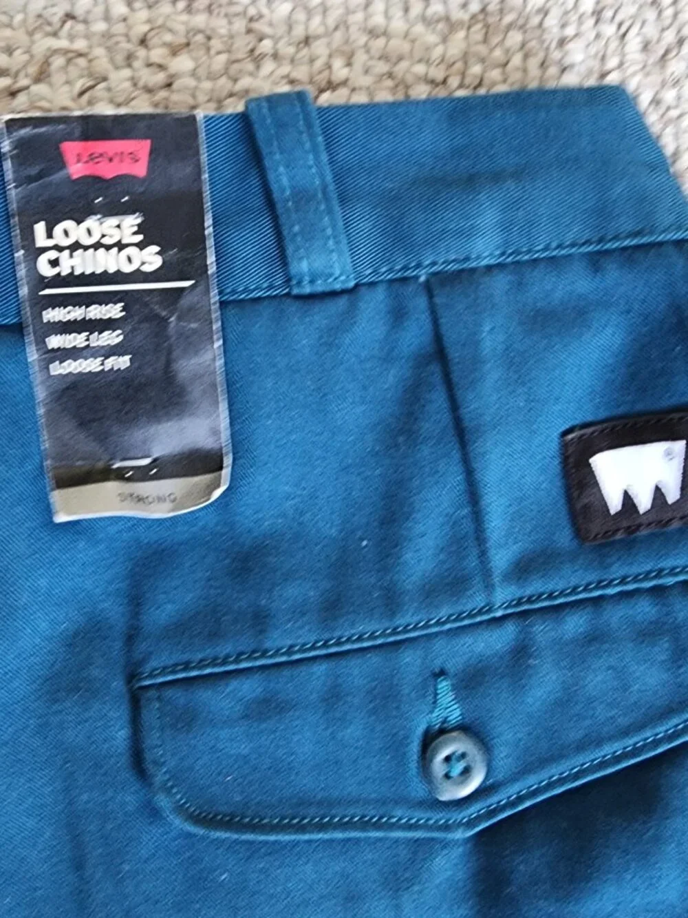 NWT Levi’s Men's Skateboarding Straight Chinos Size W30 L32